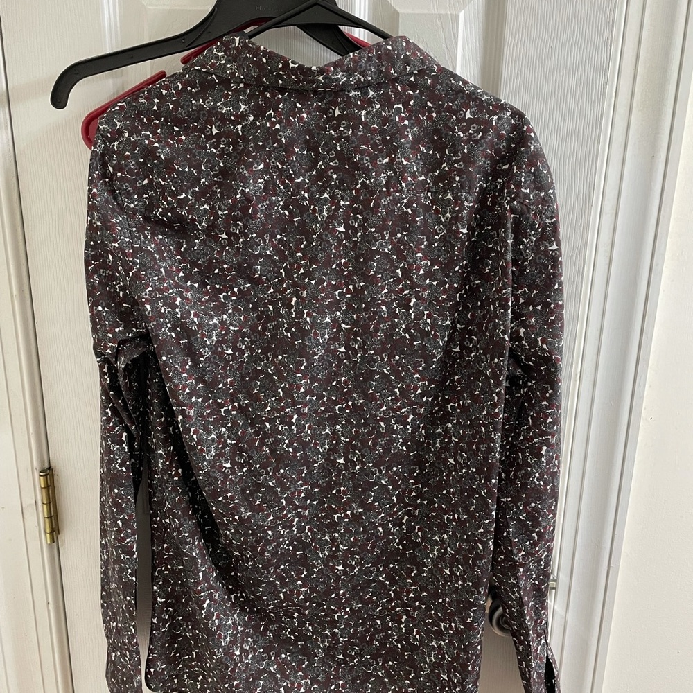 a[x]sit button up long sleeve w/ little flowers